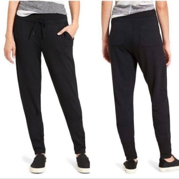 Athleta Black Luxe Coaster Jogger Pant SP - Picture 1 of 8